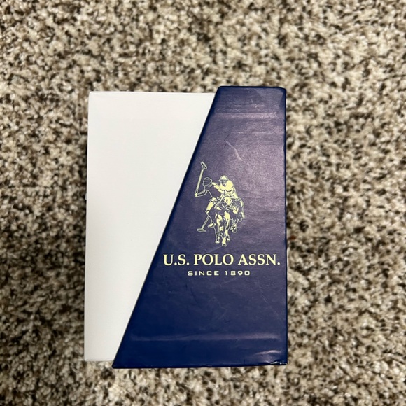 NEW US POLO MENS black and silver analog watch - Picture 4 of 7